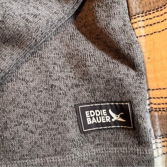 Eddie Bauer Performance Qtr Zip Sweater Fleece Pullover - Picture 2 of 4